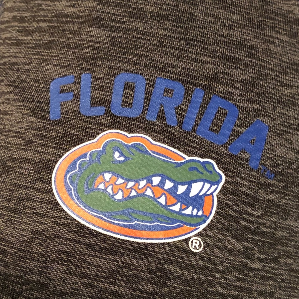 COLOSSEUM Ladies Lightweight Gray & Blue ‘Florida Gators’ Qtr Zip Pull Over - M - Picture 4 of 13